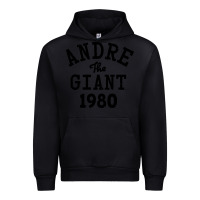Black andre the giant 1980 Urban Hoodie - artisFamous