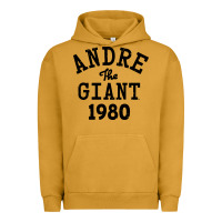 Pigment Peanut Butter andre the giant 1980 Urban Hoodie - artisFamous