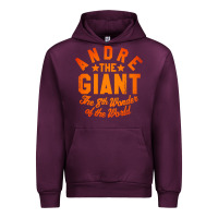 Mauve Wine andre the giant 8th wonder of the world Urban Hoodie - artisFamous