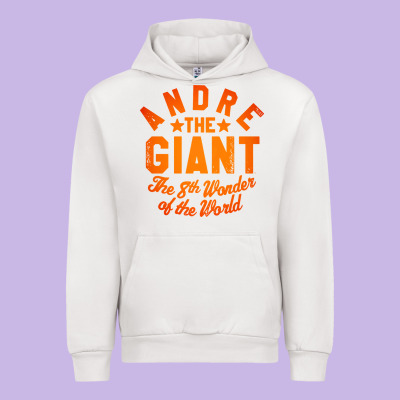 Andre The Giant 8th Wonder Of The World Urban Hoodie Designed By Artisfamous
