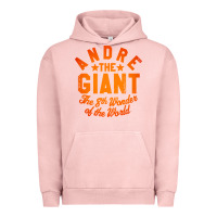 Pigment Salmon andre the giant 8th wonder of the world Urban Hoodie - artisFamous