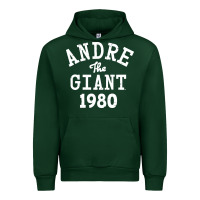 Forest Green andre the giant 1980 Urban Hoodie - artisFamous