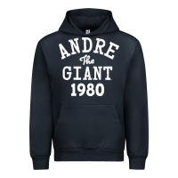 Navy andre the giant 1980 Urban Hoodie - artisFamous
