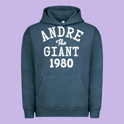 Andre The Giant 1980 Urban Hoodie Designed By Artisfamous