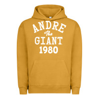 Pigment Peanut Butter andre the giant 1980 Urban Hoodie - artisFamous