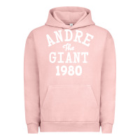 Pigment Salmon andre the giant 1980 Urban Hoodie - artisFamous