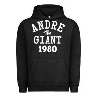 Pigment Black andre the giant 1980 Urban Hoodie - artisFamous