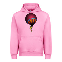 Fuchsia Pink Circa Survive Urban Hoodie - artisFamous