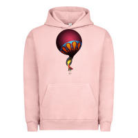 Pigment Salmon Circa Survive Urban Hoodie - artisFamous