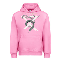 Fuchsia Pink Circa Survive Urban Hoodie - artisFamous
