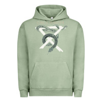 Pigment Oil Green Circa Survive Urban Hoodie - artisFamous