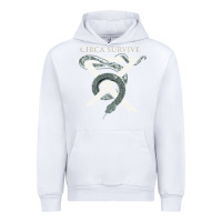 White Circa Survive Urban Hoodie - artisFamous