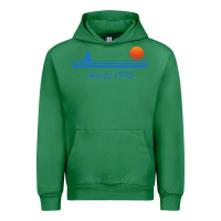 Emerald amity island 1975 Urban Hoodie - artisFamous