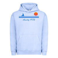 Pigment Grape Ice amity island 1975 Urban Hoodie - artisFamous