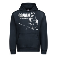 Navy conan the barbarian vintage Urban Hoodie - artisFamous