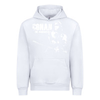 White conan the barbarian vintage Urban Hoodie - artisFamous