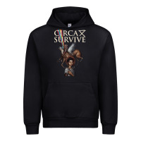 Black Circa Survive Urban Hoodie - artisFamous