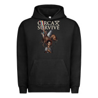 Pigment Black Circa Survive Urban Hoodie - artisFamous