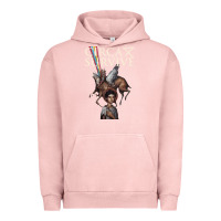 Pigment Salmon Circa Survive Urban Hoodie - artisFamous