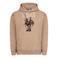 Pigment Burro Circa Survive Urban Hoodie - artisFamous