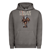 Pigment Tornado Circa Survive Urban Hoodie - artisFamous