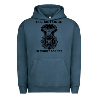 Pigment Midnight Navy air force security forces Urban Hoodie - artisFamous