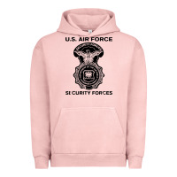 Pigment Salmon air force security forces Urban Hoodie - artisFamous