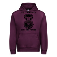 Mauve Wine air force security forces Urban Hoodie - artisFamous