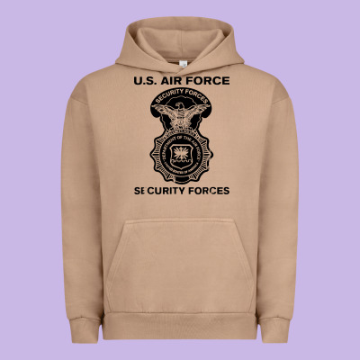 Air Force Security Forces Urban Hoodie Designed By Artisfamous