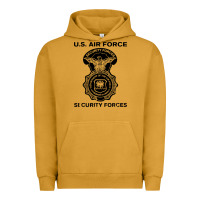 Pigment Peanut Butter air force security forces Urban Hoodie - artisFamous