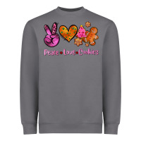 Storm peace love cookies Heavyweight Sweatshirt - AdoDesignShop
