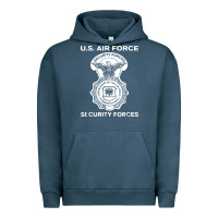 Pigment Midnight Navy air force security forces Urban Hoodie - artisFamous