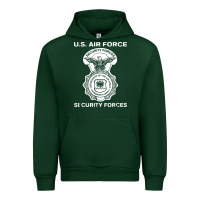 Forest Green air force security forces Urban Hoodie - artisFamous