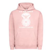 Pigment Salmon air force security forces Urban Hoodie - artisFamous