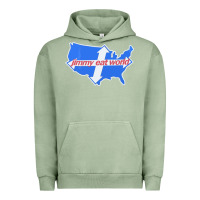 Pigment Oil Green Jimmy Eat World Urban Hoodie - artisFamous