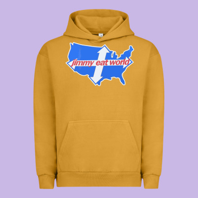 Jimmy Eat World Urban Hoodie Designed By Artisfamous