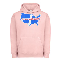 Pigment Salmon Jimmy Eat World Urban Hoodie - artisFamous