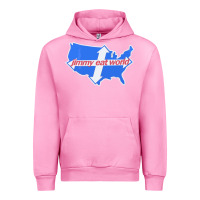 Fuchsia Pink Jimmy Eat World Urban Hoodie - artisFamous
