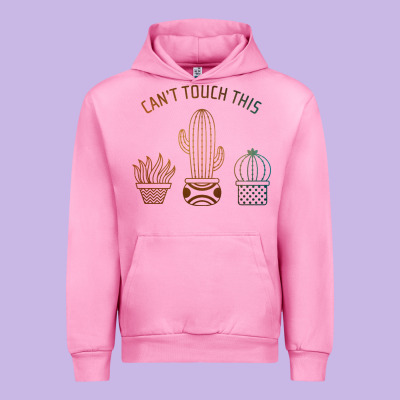 Cool Cactus Urban Hoodie Designed By Artisfamous