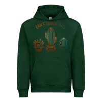 Forest Green cool cactus Urban Hoodie - artisFamous
