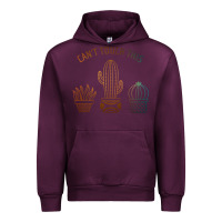 Mauve Wine cool cactus Urban Hoodie - artisFamous