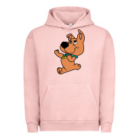 Pigment Salmon scrappy doo fists Urban Hoodie - artisFamous