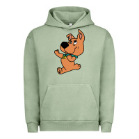 Pigment Oil Green scrappy doo fists Urban Hoodie - artisFamous