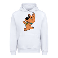 White scrappy doo fists Urban Hoodie - artisFamous