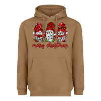 Toasted Coconut merry christmas gnome with christmas lights Heavyweight Hoodie - JahusDesignShop