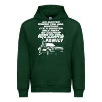 Forest Green fast and furious Urban Hoodie - artisFamous