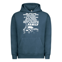 Pigment Midnight Navy fast and furious Urban Hoodie - artisFamous