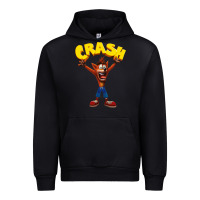 Black crash bandicoot Urban Hoodie - artisFamous