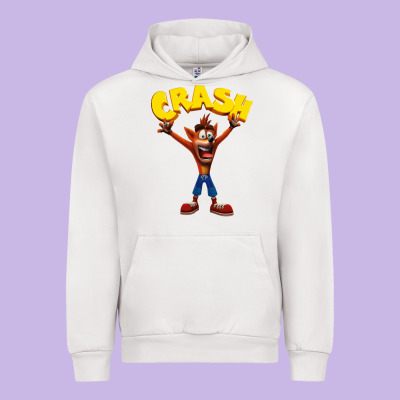 Crash Bandicoot Urban Hoodie Designed By Artisfamous