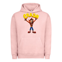 Pigment Salmon crash bandicoot Urban Hoodie - artisFamous